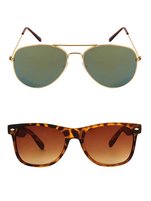 zyaden combo of two sunglasses wayfarer & aviator - 13396742 - Very Small Image - 1