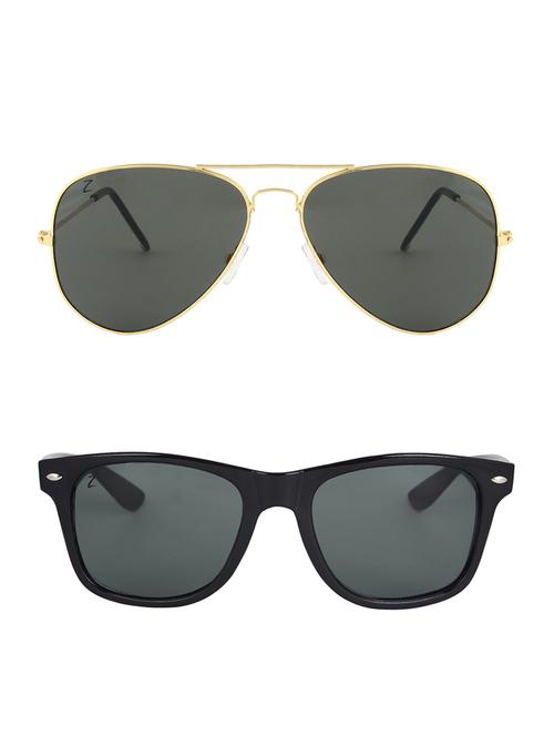 zyaden combo of two sunglasses wayfarer & aviator - 13396745 - Very Small Image - 1