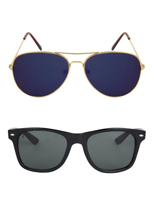 zyaden combo of two sunglasses wayfarer & aviator - 13396751 - Very Small Image - 1