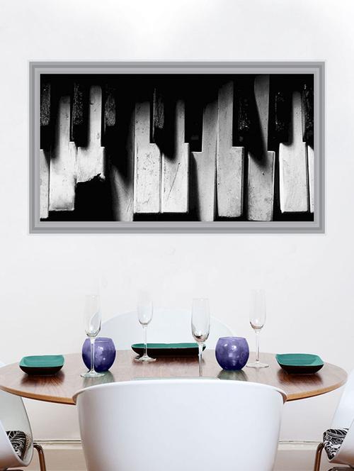 impression piano wall sticker - 13396769 - Very Small Image - 1
