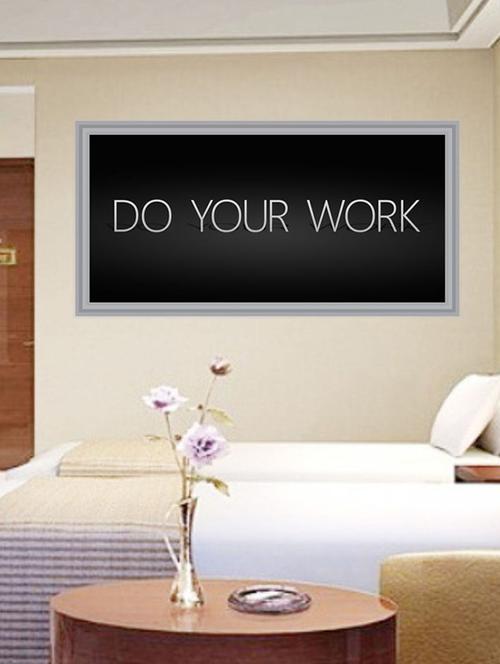 impression do your work wall sticker - 13396772 - Very Small Image - 1