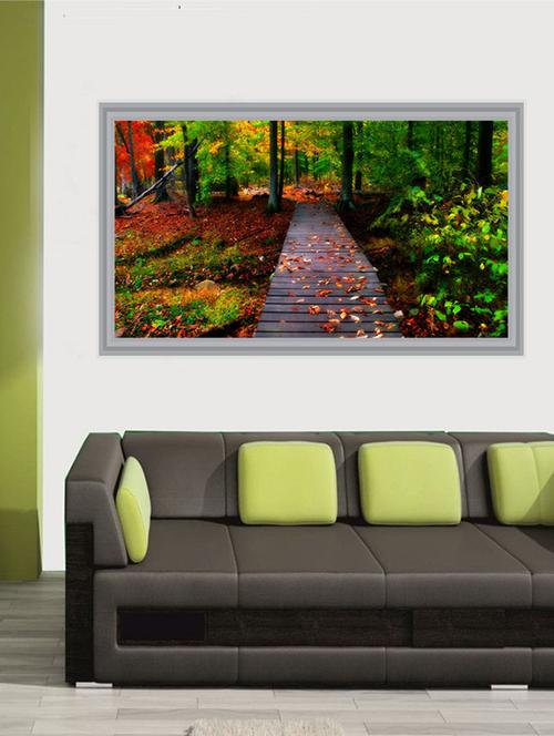 impression beautiful nature wall sticker - 13396798 - Very Small Image - 1