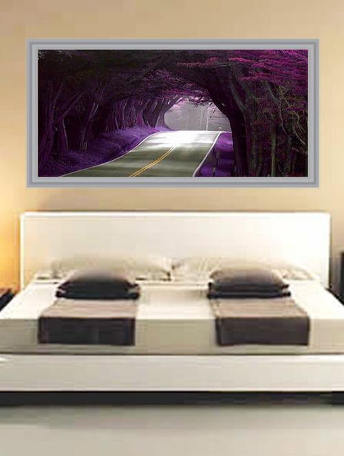 impression purple nature wall sticker - 13396806 - Very Small Image - 1