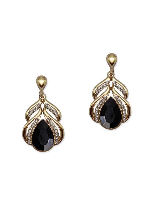black metal studs earrings - 13396896 - Very Small Image - 1