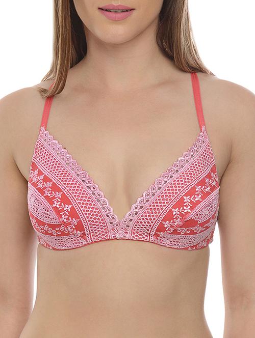 styled back plunge bra - 13399330 - Very Small Image - 1