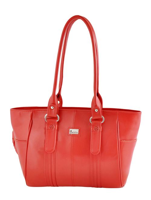red leatherette handbag - 13408518 - Very Small Image - 1