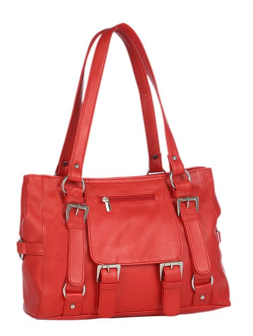 red leatherette handbag - 13408561 - Very Small Image - 1