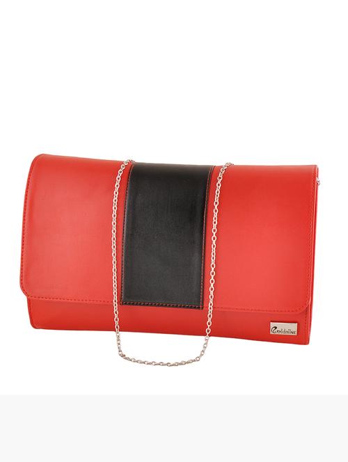 red leatherette sling bag - 13408585 - Very Small Image - 1