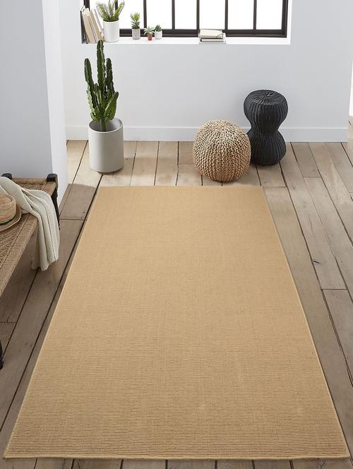 saral home premium quality modern jute anti slip floor carpet - 13409050 - Very Small Image - 1
