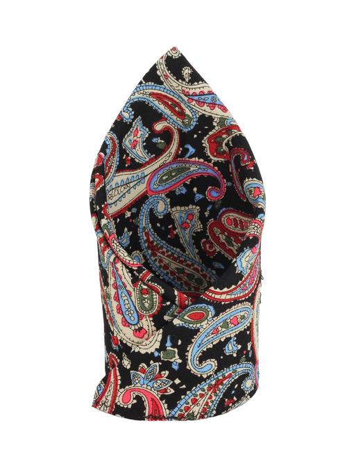 black polyester pocketsquare - 13409106 - Very Small Image - 1