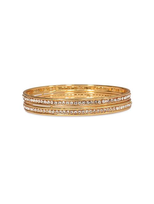 traditional designer original look golden bangles - 13410675 - Very Small Image - 1