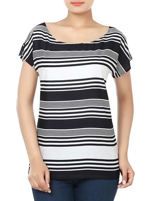 white cotton striped top - 13411281 - Very Small Image - 1