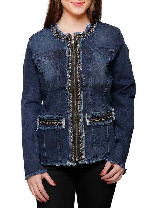 blue denim jacket - 13419567 - Very Small Image - 1