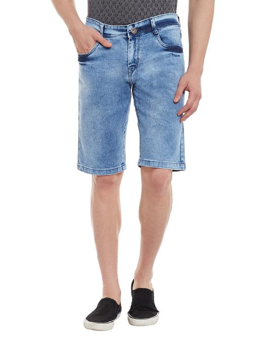 light blue denim shorts - 13422325 - Very Small Image - 1