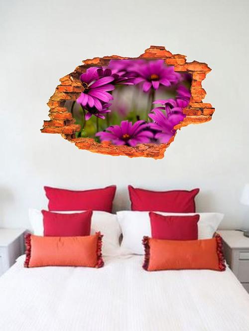impression wall flowers wall stickers - 13426839 - Very Small Image - 1