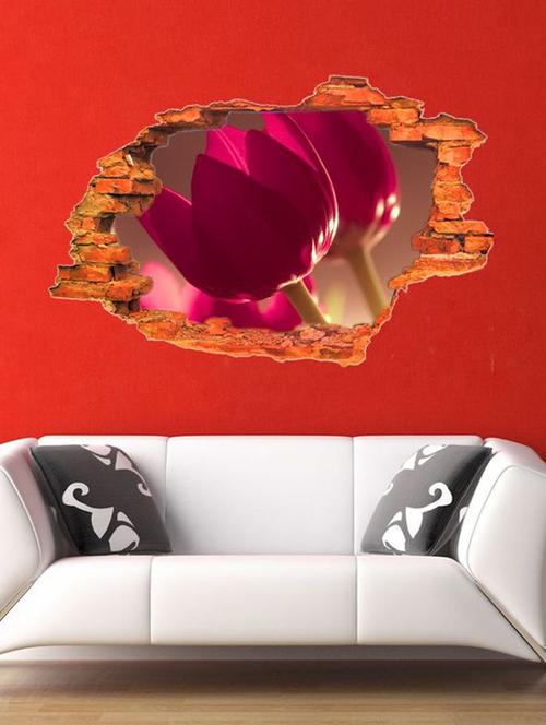 impression wall flowers wall stickers - 13426840 - Very Small Image - 1