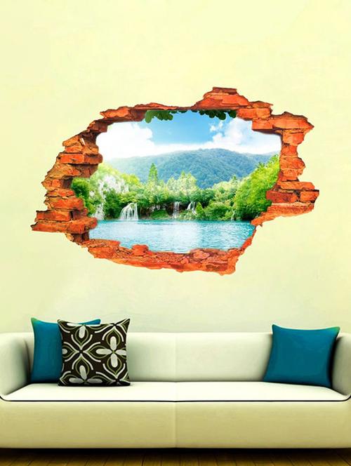 impression wall nature wall stickers - 13426845 - Very Small Image - 1