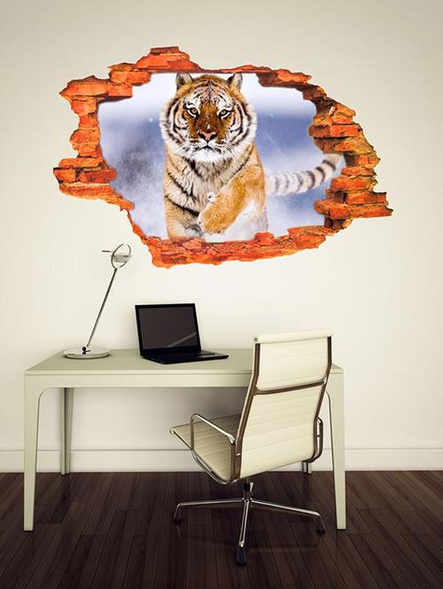 impression wall lion wall stickers - 13426846 - Very Small Image - 1