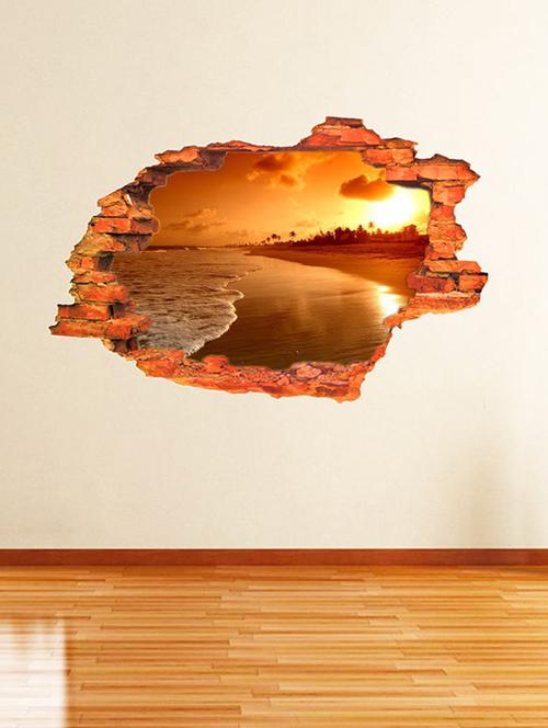 impression wall sun light wall stickers - 13426849 - Very Small Image - 1