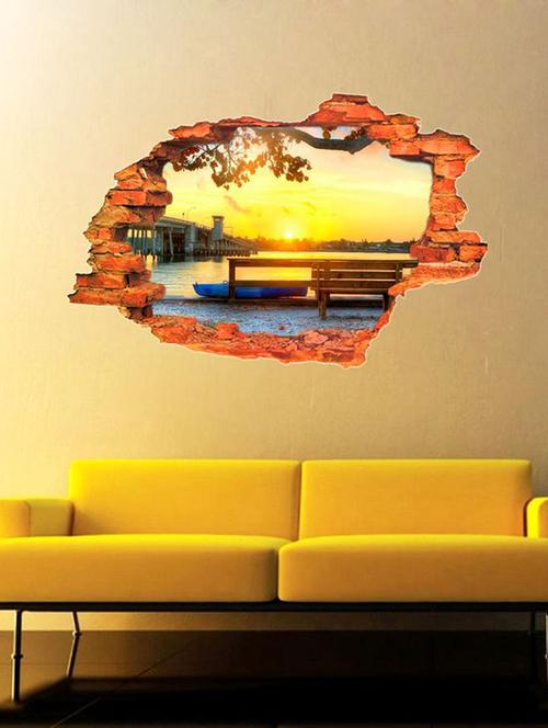 impression wall nature wall stickers - 13426852 - Very Small Image - 1