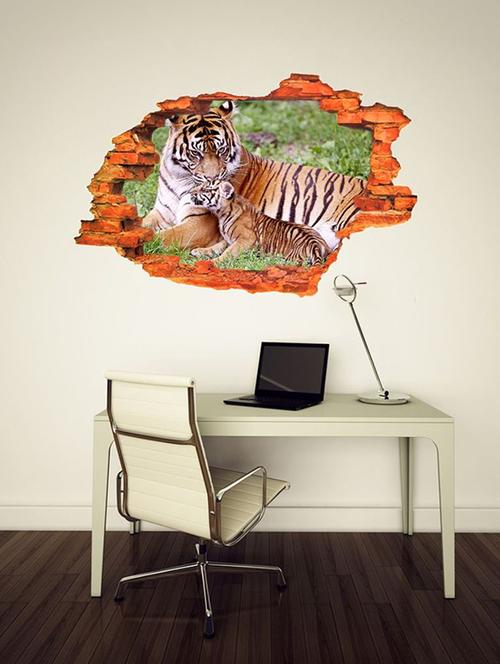 impression wall lion wall stickers - 13426858 - Very Small Image - 1