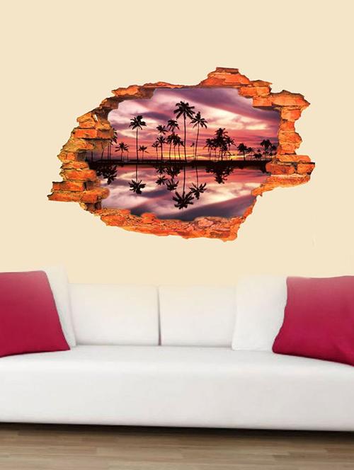 impression wall nature wall stickers - 13426861 - Very Small Image - 1