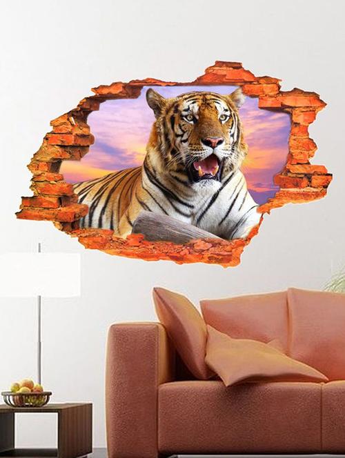 impression wall lion wall stickers - 13426866 - Very Small Image - 1