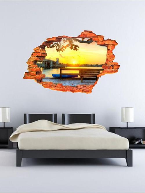 impression wall nature wall stickers - 13426872 - Very Small Image - 1