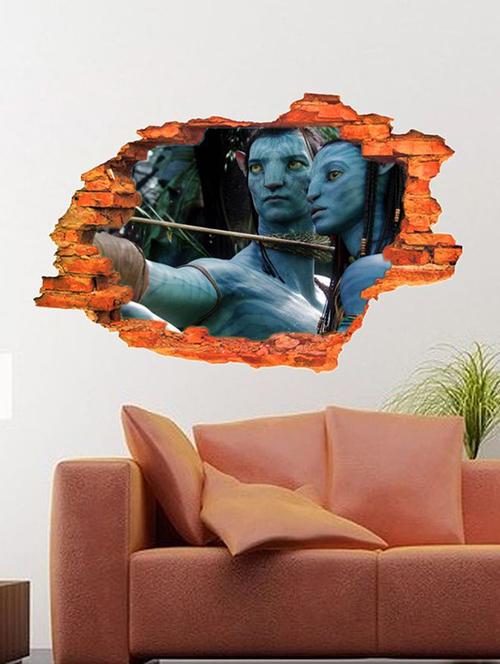 impression wall avtar pvc wall stickers - 13426876 - Very Small Image - 1