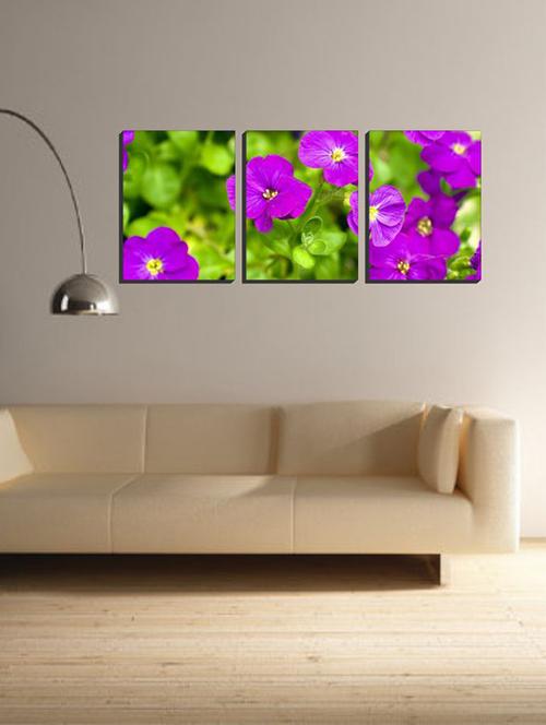 impression wall beautiful flowers vinyl wall stickers - 13426878 - Very Small Image - 1