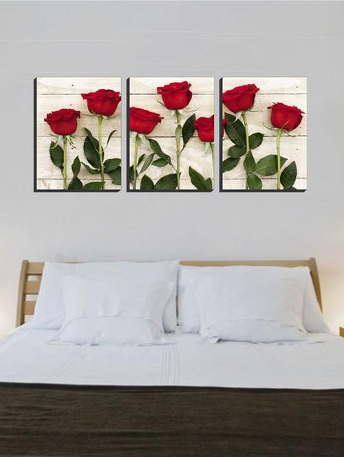 impression wall beautiful flowers vinyl wall stickers - 13426879 - Very Small Image - 1