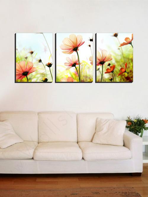 impression wall beautiful flowers vinyl wall stickers - 13426886 - Very Small Image - 1