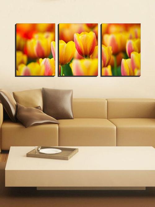 impression wall beautiful flowers vinyl wall stickers - 13426887 - Very Small Image - 1
