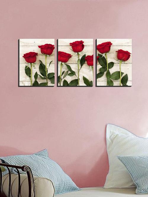 impression wall beautiful flowers vinyl wall stickers - 13426894 - Very Small Image - 1