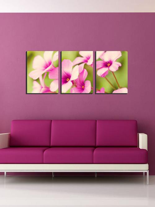 impression wall beautiful flowers vinyl wall stickers - 13426895 - Very Small Image - 1