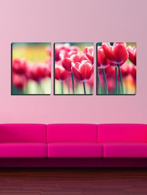 impression wall beautiful flowers vinyl wall stickers - 13426898 - Very Small Image - 1