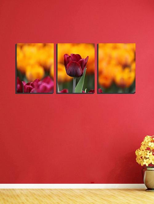 impression wall beautiful flowers vinyl wall stickers - 13426901 - Very Small Image - 1