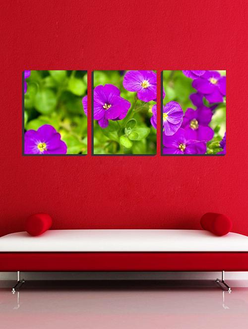 impression wall beautiful flowers vinyl wall stickers - 13426911 - Very Small Image - 1