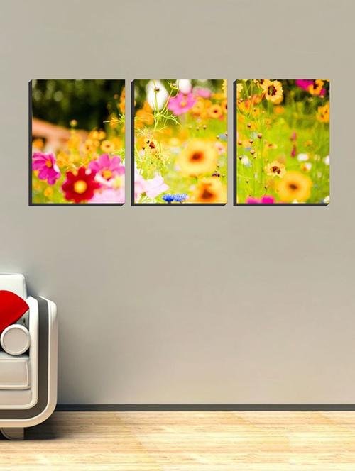 impression wall beautiful flowers vinyl wall stickers - 13426917 - Very Small Image - 1