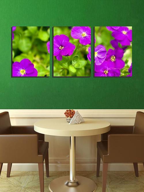 impression wall beautiful flowers vinyl wall stickers - 13426918 - Very Small Image - 1