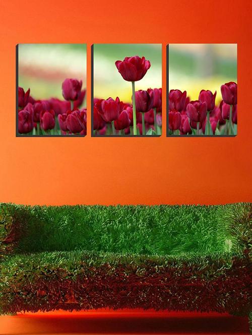 impression wall beautiful flowers vinyl wall stickers - 13426924 - Very Small Image - 1