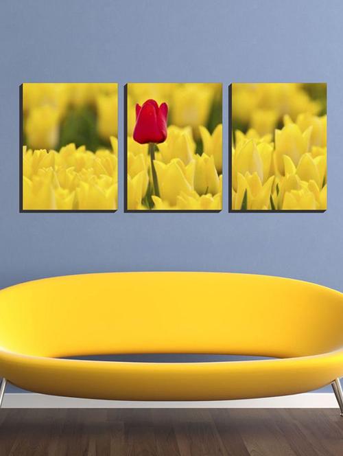 impression wall beautiful flowers vinyl wall stickers - 13426926 - Very Small Image - 1