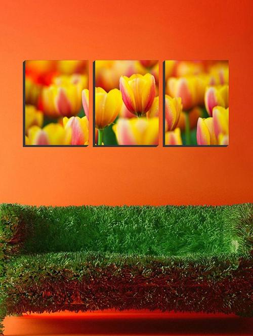 impression wall beautiful flowers vinyl wall stickers - 13426934 - Very Small Image - 1