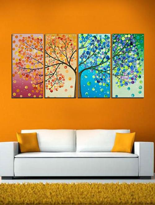 impression wall beautiful flowers vinyl wall stickers - 13426935 - Very Small Image - 1