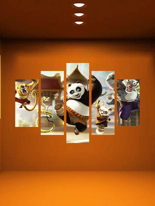 impression wall kung fu panda wall sticker - 13426980 - Very Small Image - 1