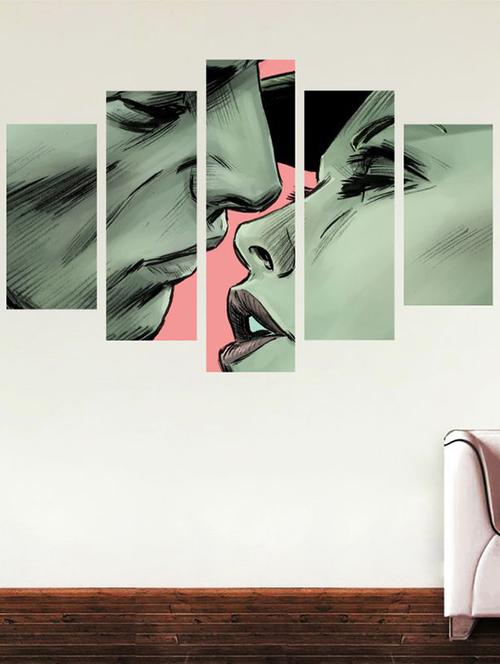 impression wall old love illustration wall sticker - 13426983 - Very Small Image - 1