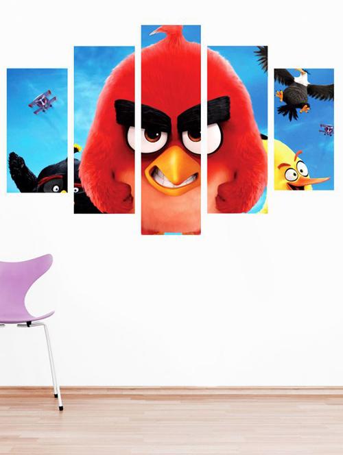impression wall angry birds wall sticker - 13427001 - Very Small Image - 1