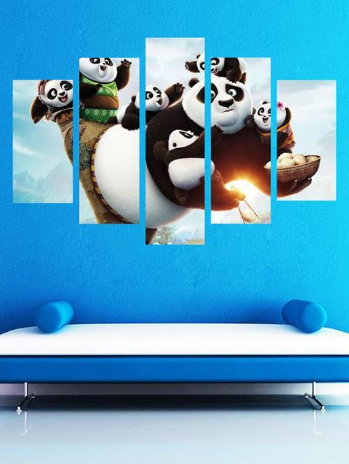 impression wall kung fu panda wall sticker - 13427003 - Very Small Image - 1