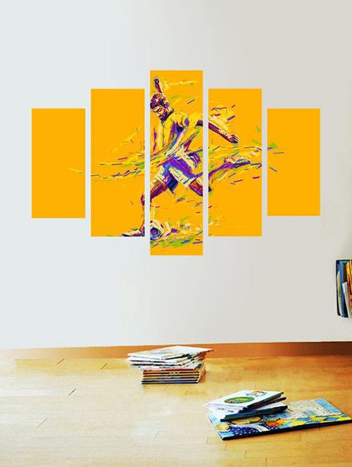 impression wall kick and ball wall sticker - 13427006 - Very Small Image - 1