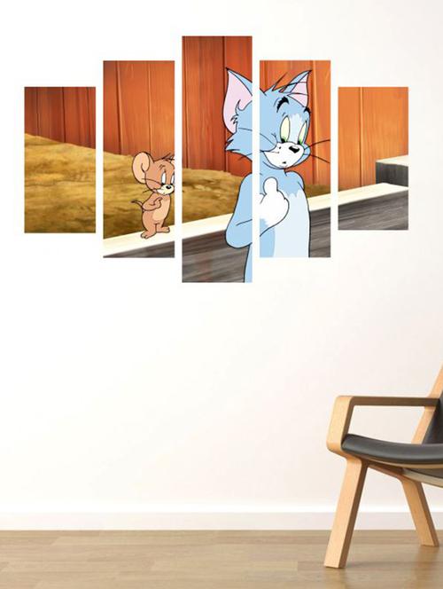 impression wall tom jerry wall sticker - 13427019 - Very Small Image - 1
